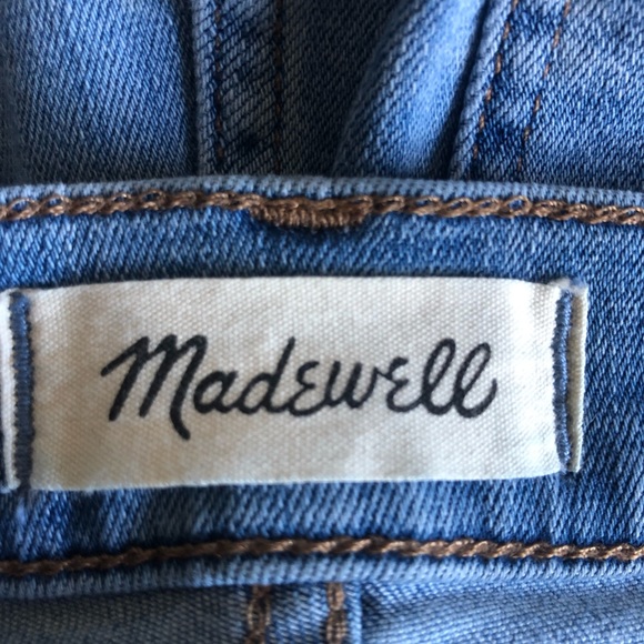 Madewell Roadtripper 11” HighRise Jeans Button Front Edition Size 25 - Picture 9 of 16